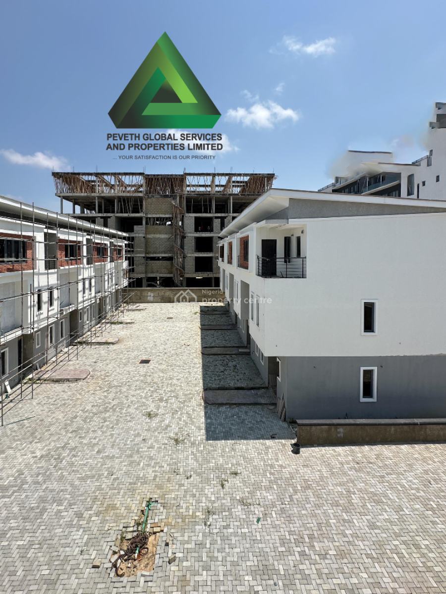 4 Bedroom Terrace Duplex with Bq, Swimming Pool, Gym, Ikate, Lekki, Lagos, Terraced Duplex for Sale