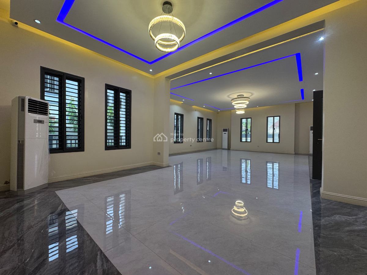 Luxury Finished 6 Bedroom Fully Detached Duplex with 3 Rooms Bq Available, Diplomatic Zone, Guzape District, Abuja, Detached Duplex for Sale