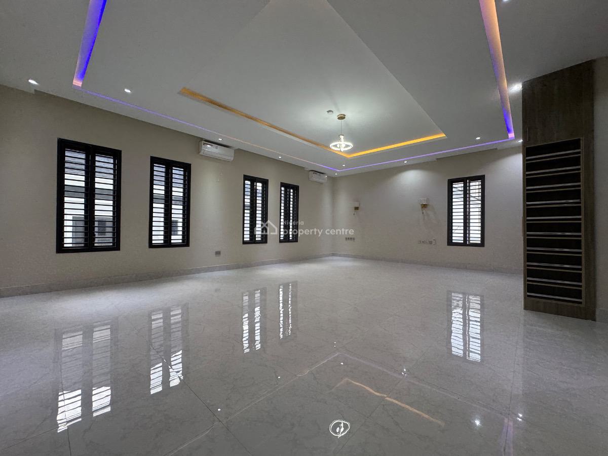 Luxury Finished 6 Bedroom Fully Detached Duplex with 3 Rooms Bq Available, Diplomatic Zone, Guzape District, Abuja, Detached Duplex for Sale