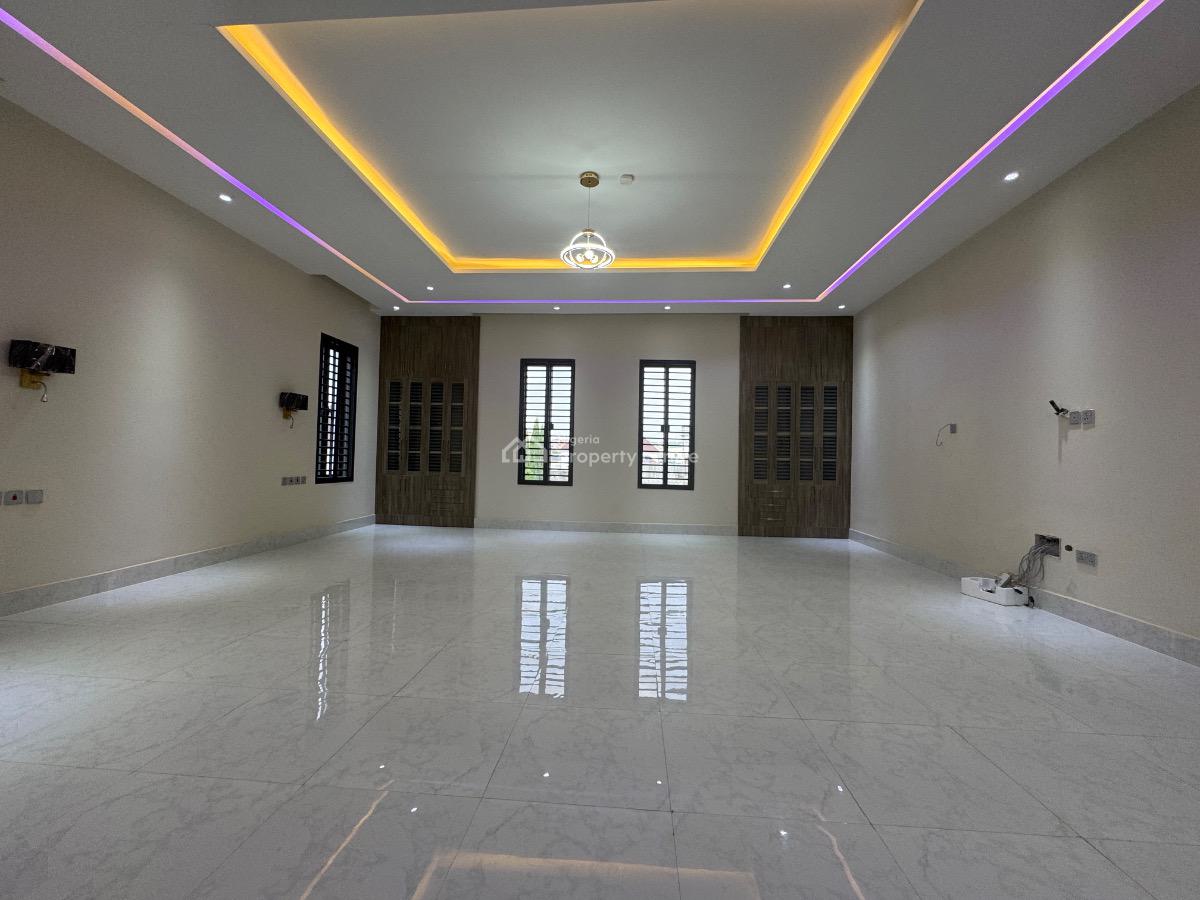 Luxury Finished 6 Bedroom Fully Detached Duplex with 3 Rooms Bq Available, Diplomatic Zone, Guzape District, Abuja, Detached Duplex for Sale
