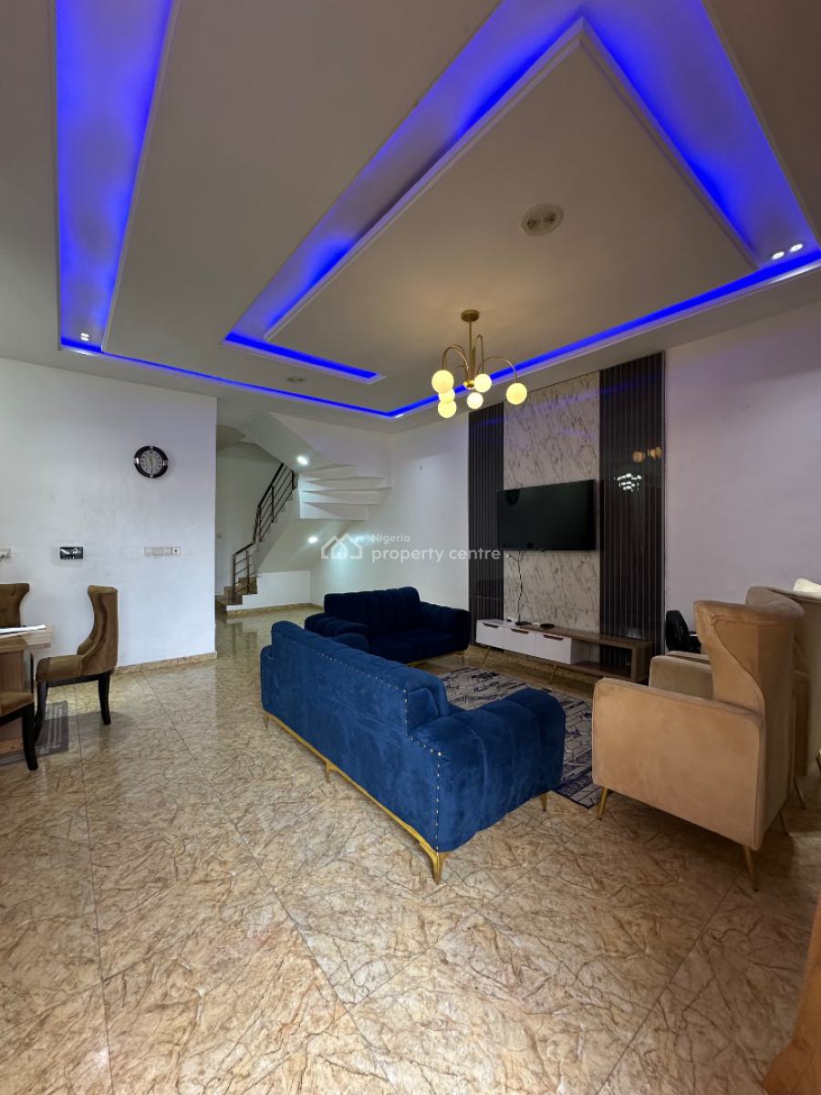 4 Bedroom Duplex Fully Furnished, Orchid, Lekki, Lagos, House for Rent