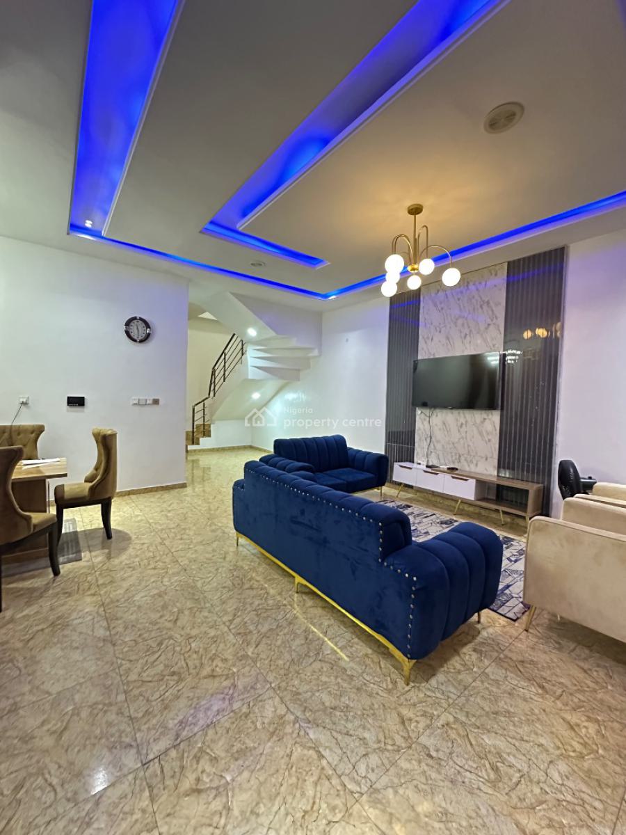 4 Bedroom Duplex Fully Furnished, Orchid, Lekki, Lagos, House for Rent