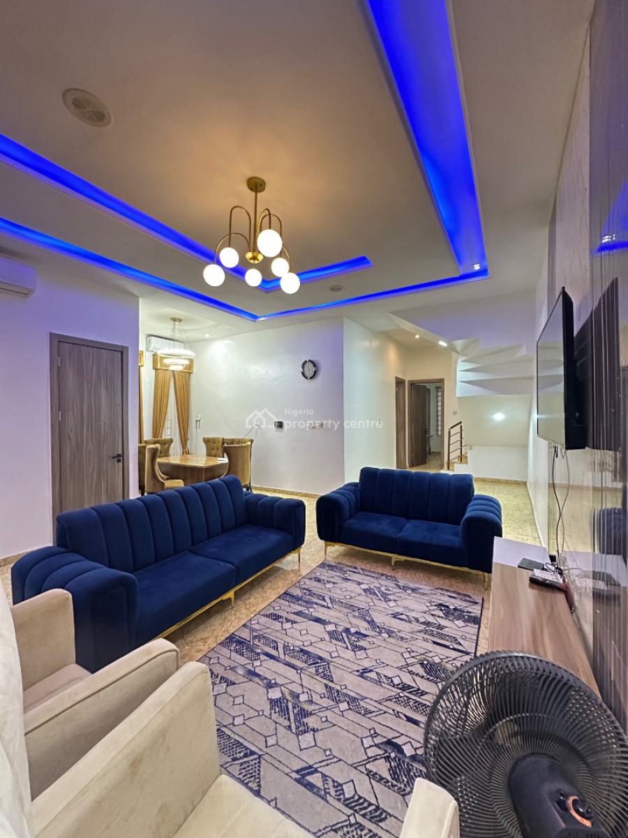 4 Bedroom Duplex Fully Furnished, Orchid, Lekki, Lagos, House for Rent