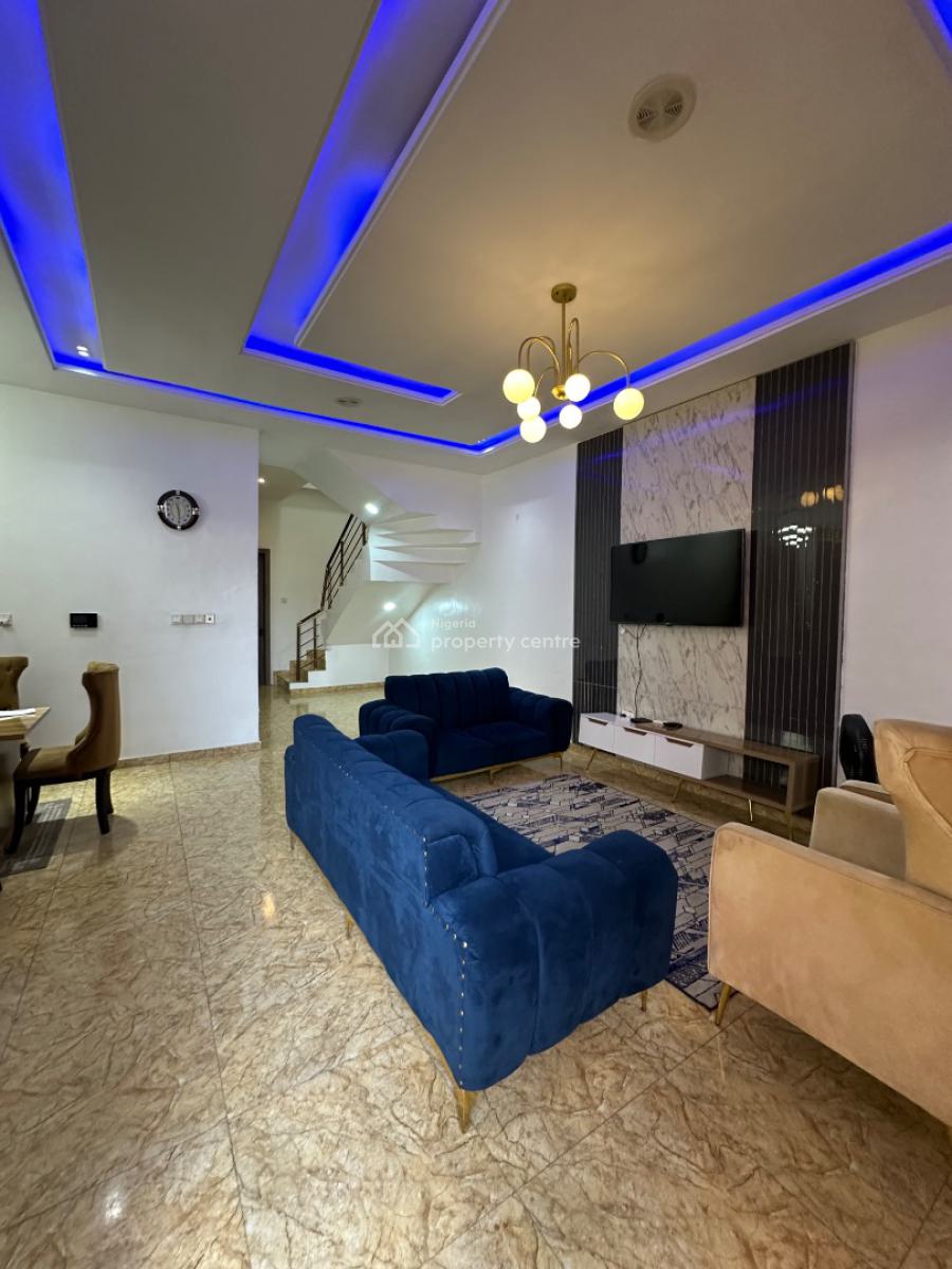 4 Bedroom Duplex Fully Furnished, Orchid, Lekki, Lagos, House for Rent