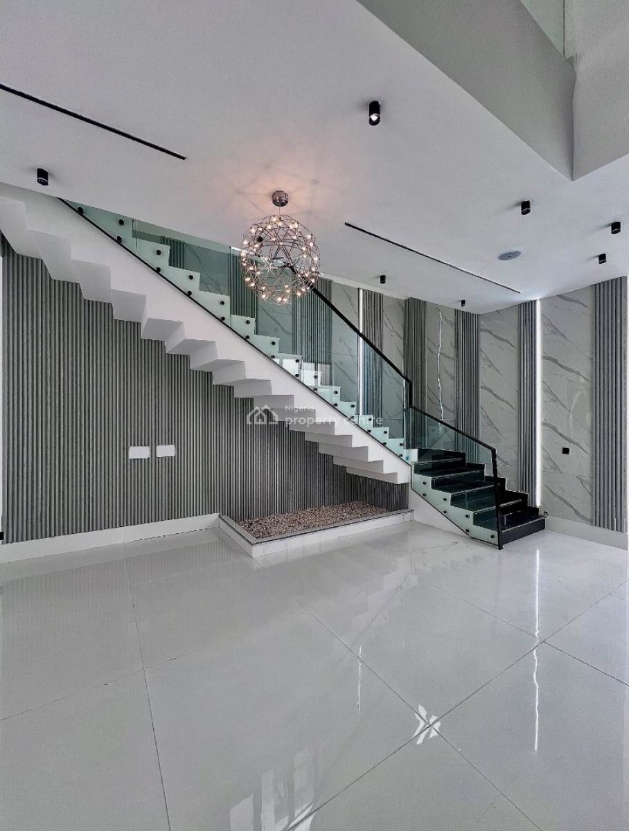 Contemporary 5 Bedroom Detached Duplex with Swimming Pool and Gym, 2nd Toll Gate, Lekki, Lagos, Detached Duplex for Sale