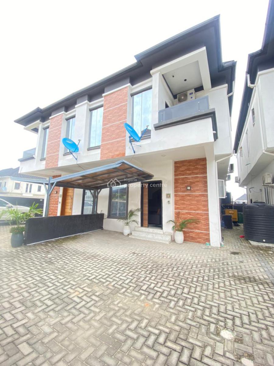 Lovely 4 Bedroom Semi Detached Duplex, Conservative Road, Orchid, Lekki, Lagos, Semi-detached Duplex for Rent