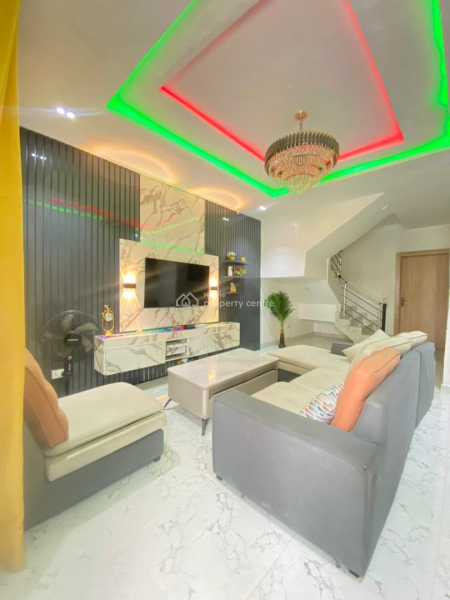 Lovely 4 Bedroom Semi Detached Duplex, Conservative Road, Orchid, Lekki, Lagos, Semi-detached Duplex for Rent