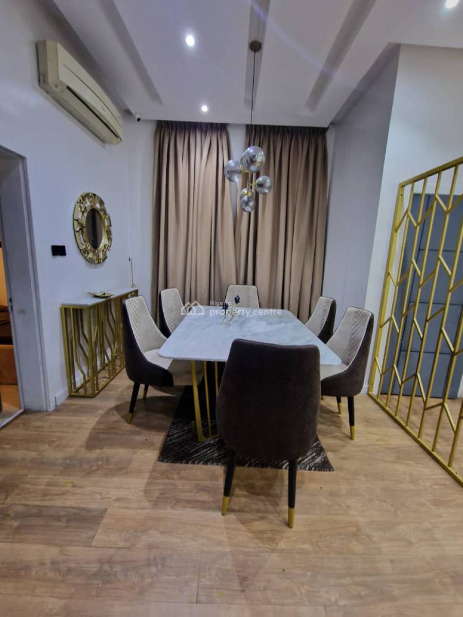 Furnished 4 Bedroom Duplex with Bq, Off Shoprite Road, Osapa, Lekki, Lagos, Semi-detached Duplex for Rent