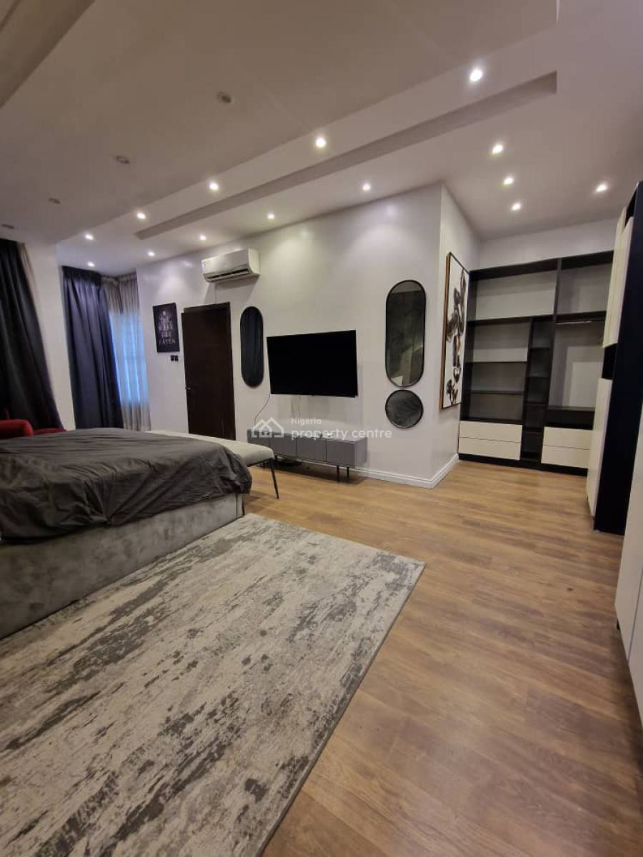 Furnished 4 Bedroom Duplex with Bq, Off Shoprite Road, Osapa, Lekki, Lagos, Semi-detached Duplex for Rent