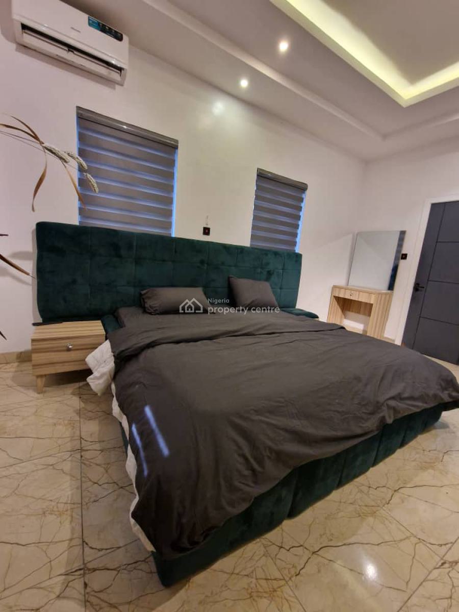 Furnished 4 Bedroom Duplex with Bq, Off Shoprite Road, Osapa, Lekki, Lagos, Semi-detached Duplex for Rent