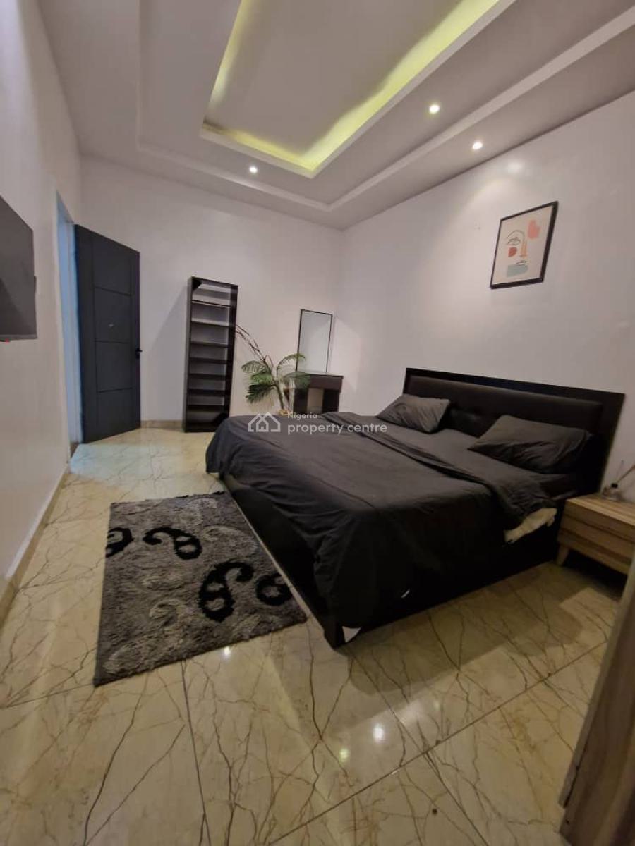 Furnished 4 Bedroom Duplex with Bq, Off Shoprite Road, Osapa, Lekki, Lagos, Semi-detached Duplex for Rent