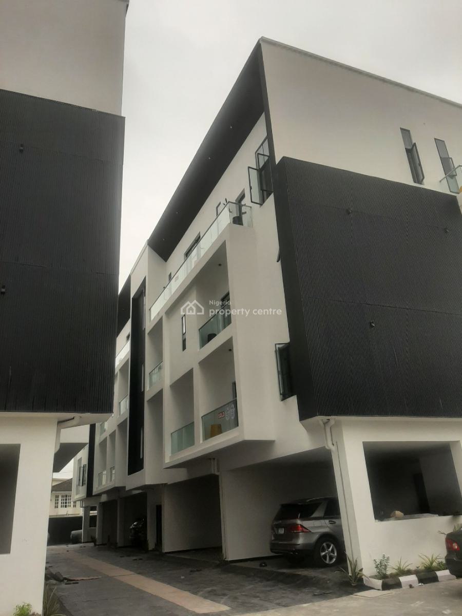Newly Built and Tastefully Finished and Serviced with 24/7 Power Suppl, Ikate, Lekki, Lagos, Terraced Duplex for Sale
