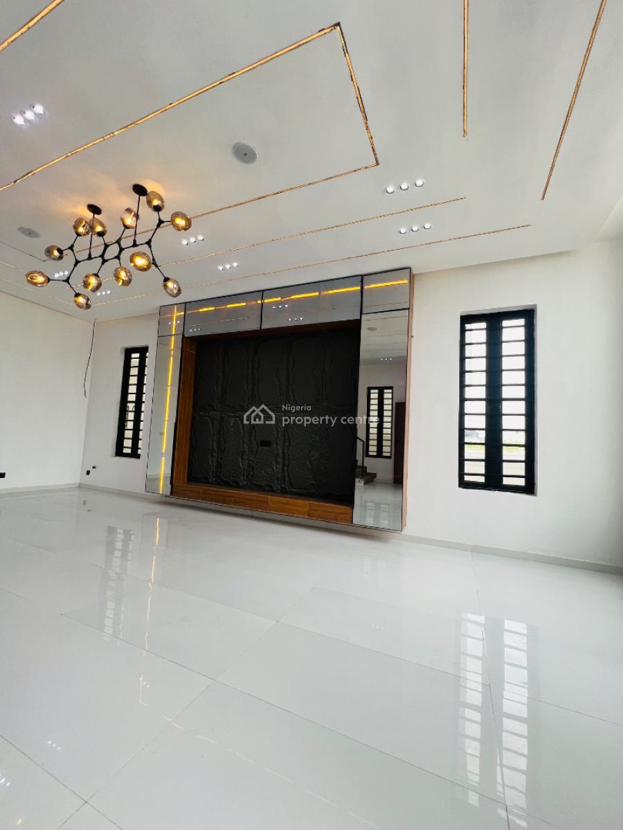Contemporary 5 Bedroom Detached Duplex with a Swimming Pool and a Bq, Lekki Palm City Estate, Ajah, Lagos, Detached Duplex for Sale