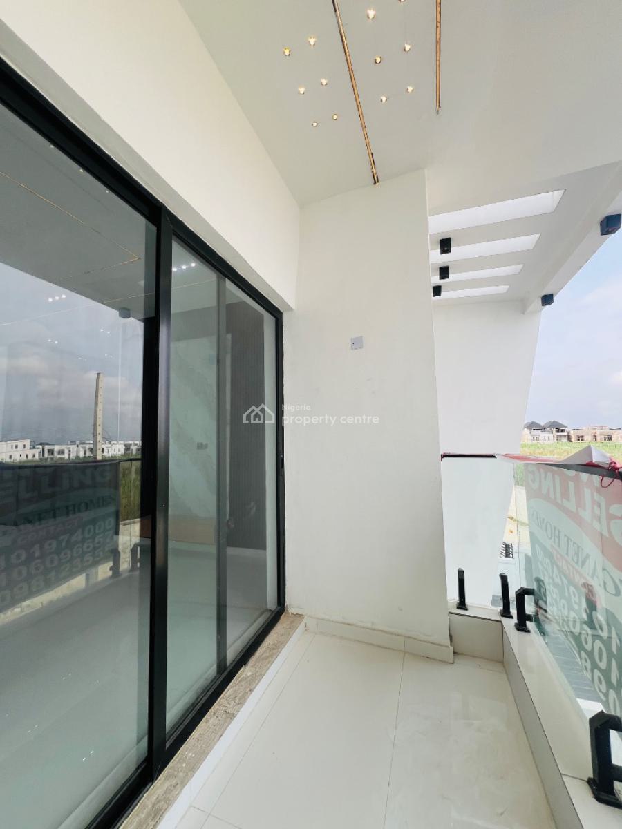 Contemporary 5 Bedroom Detached Duplex with a Swimming Pool and a Bq, Lekki Palm City Estate, Ajah, Lagos, Detached Duplex for Sale