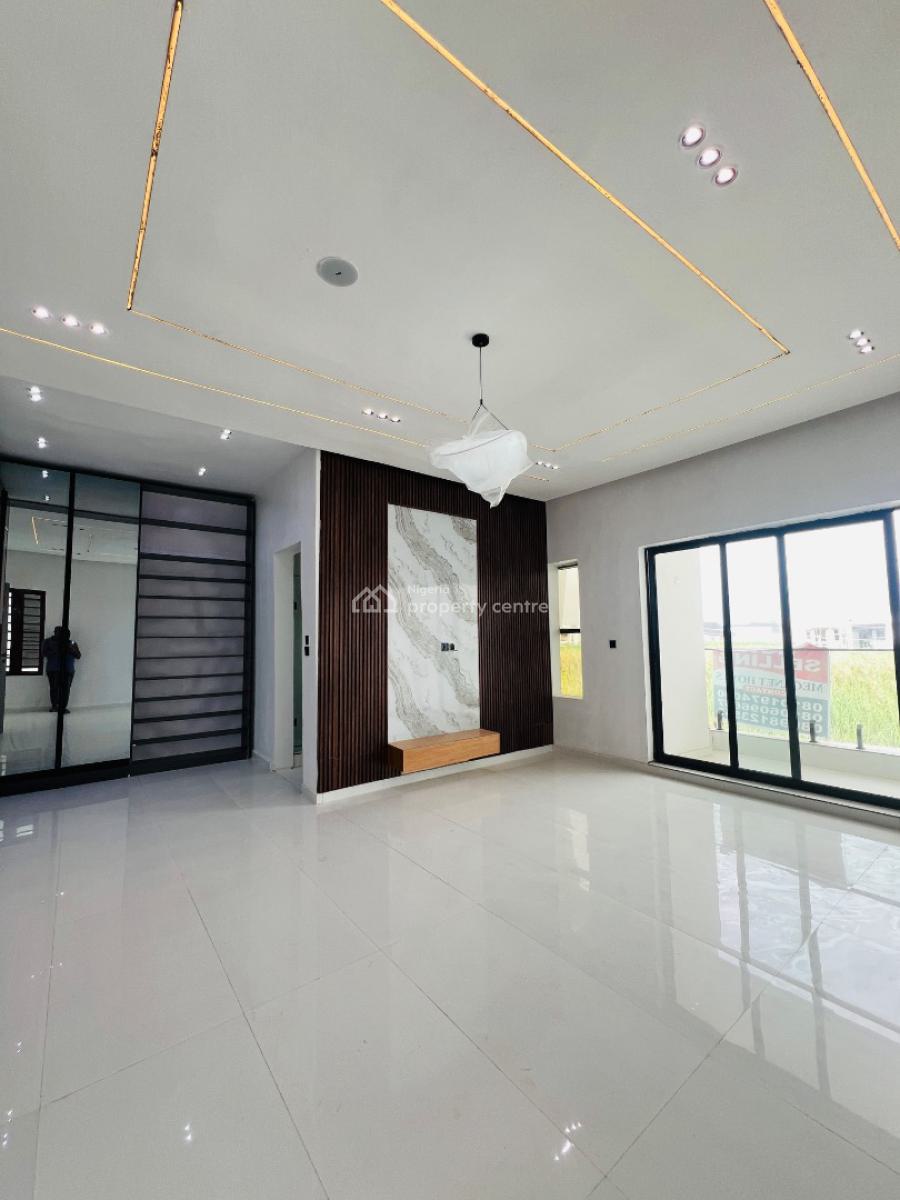 Contemporary 5 Bedroom Detached Duplex with a Swimming Pool and a Bq, Lekki Palm City Estate, Ajah, Lagos, Detached Duplex for Sale