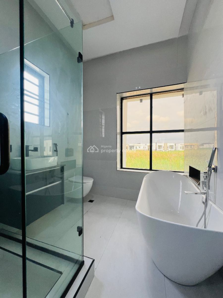 Contemporary 5 Bedroom Detached Duplex with a Swimming Pool and a Bq, Lekki Palm City Estate, Ajah, Lagos, Detached Duplex for Sale