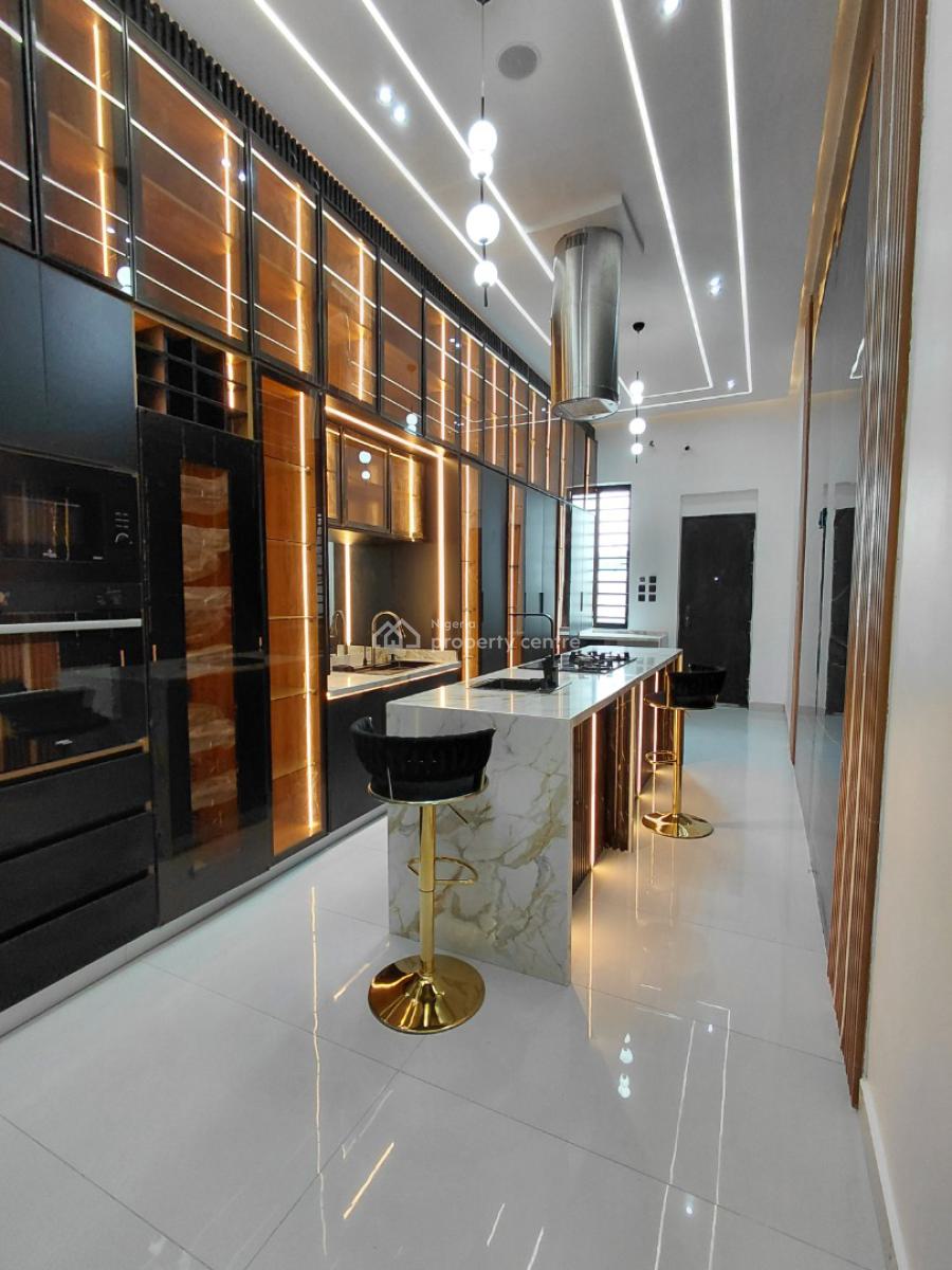 Luxury 5 Bedroom Duplex with Bq & Swimming Pool, Chevron, Lekki, Lagos, Detached Duplex for Sale