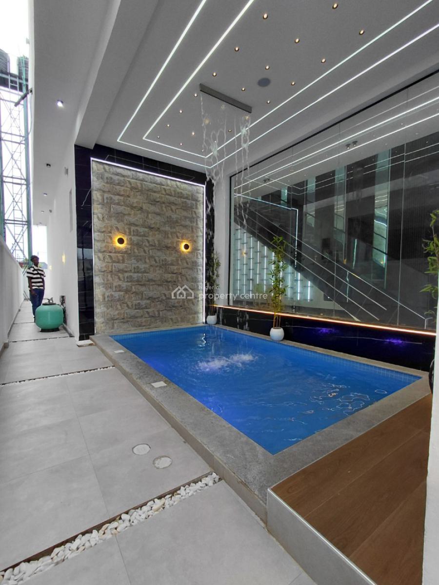 Luxury 5 Bedroom Duplex with Bq & Swimming Pool, Chevron, Lekki, Lagos, Detached Duplex for Sale