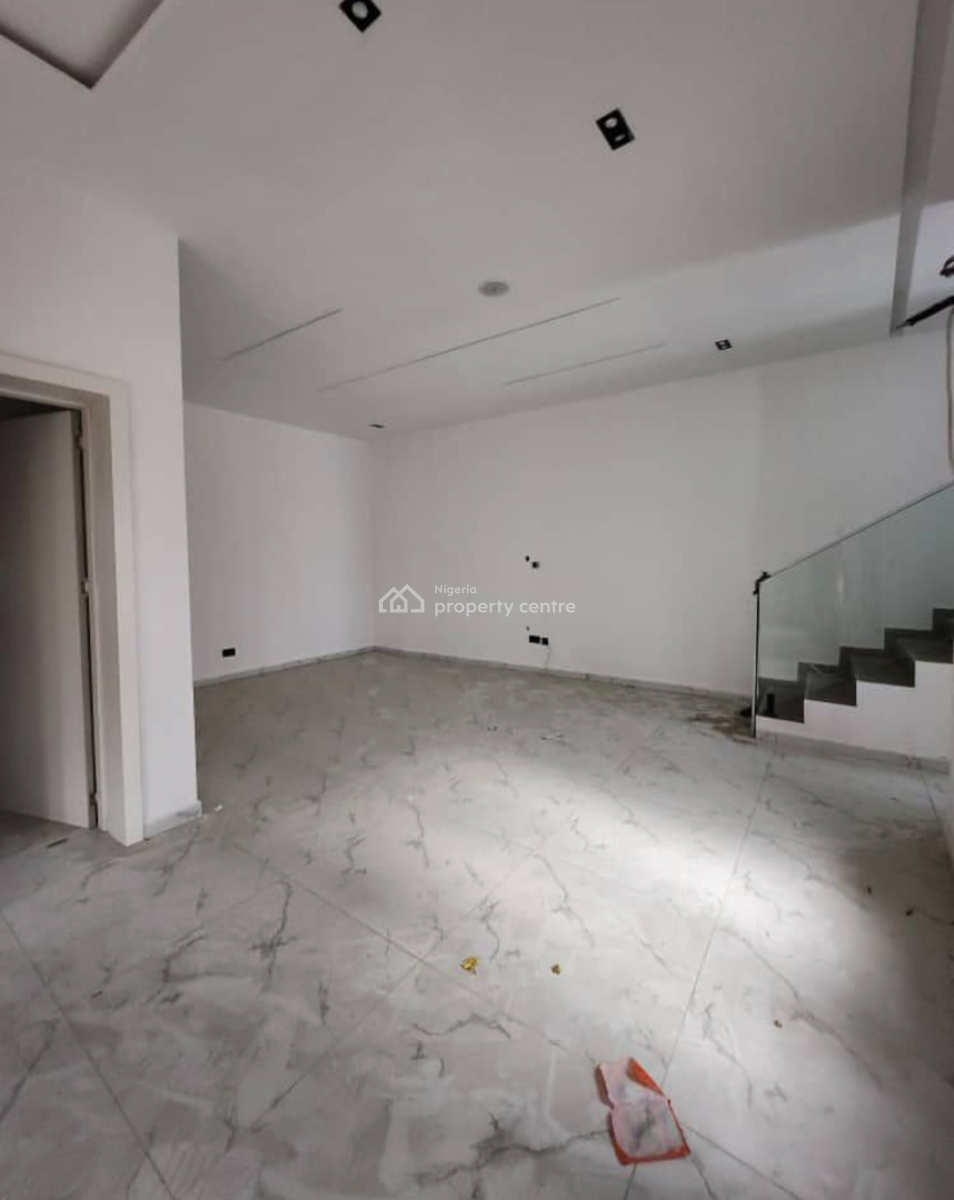 Fully Service 4 Bedroom Terrace Duplex with Bq, By Bis, Lekki Phase 1, Lekki, Lagos, Terraced Duplex for Rent