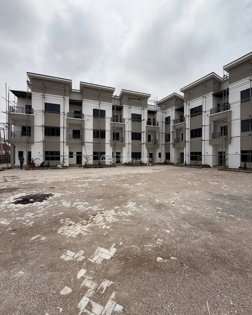 Elegant 4 Bedroom Terraced Duplex with a Bq, Jahi, Abuja, Terraced Duplex for Sale