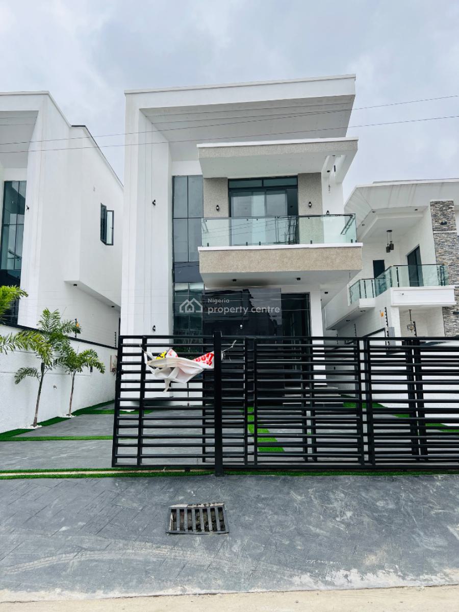 Luxury 5 Bedroom Detached Duplex with a Swimming Pool and a Bq, Lekki Palm City Estate, Ajah, Lagos, Detached Duplex for Sale