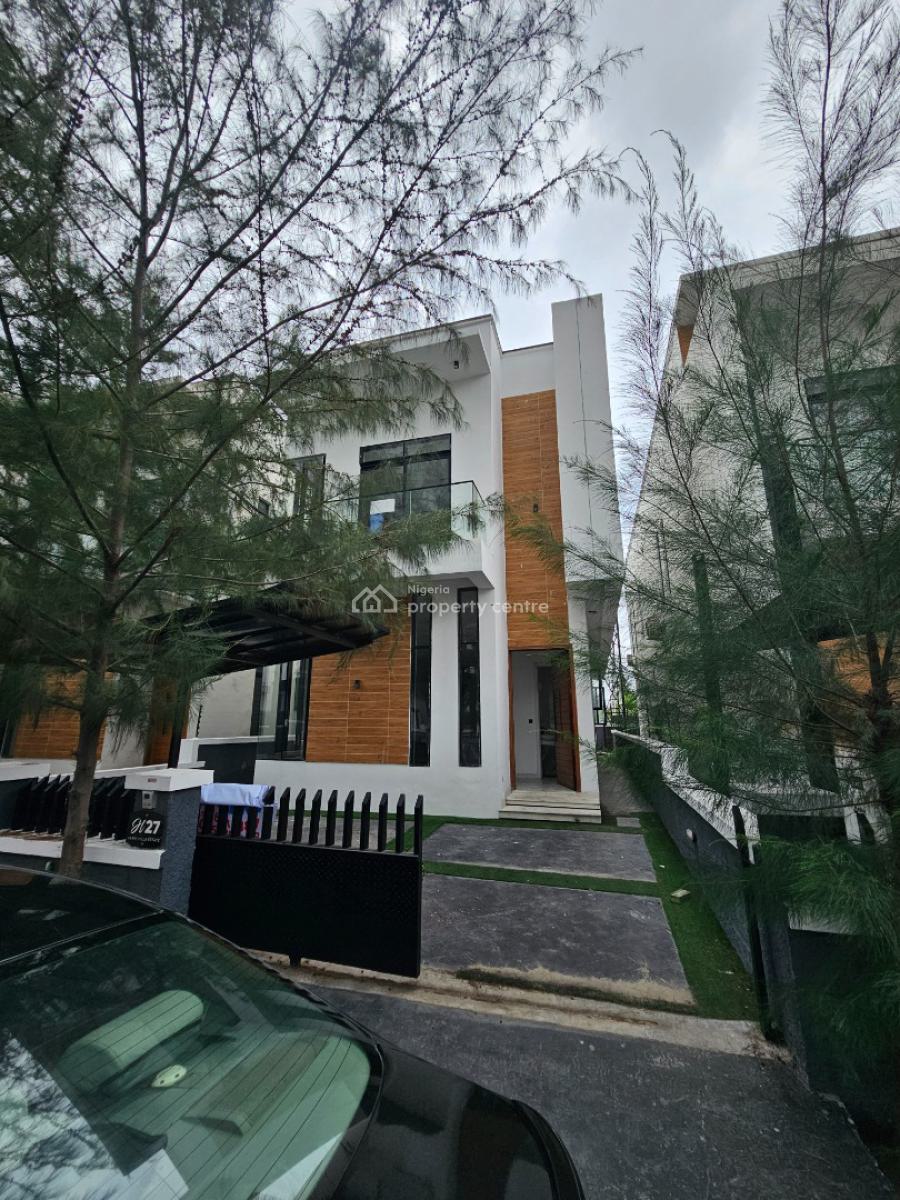 Lovely 4 Bedroom Fully Detached Duplex, Chevron, Lekki, Lagos, Detached Duplex for Rent