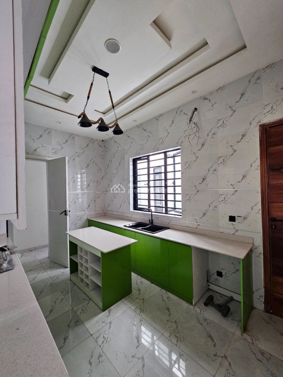 Lovely 4 Bedroom Fully Detached Duplex, Chevron, Lekki, Lagos, Detached Duplex for Rent