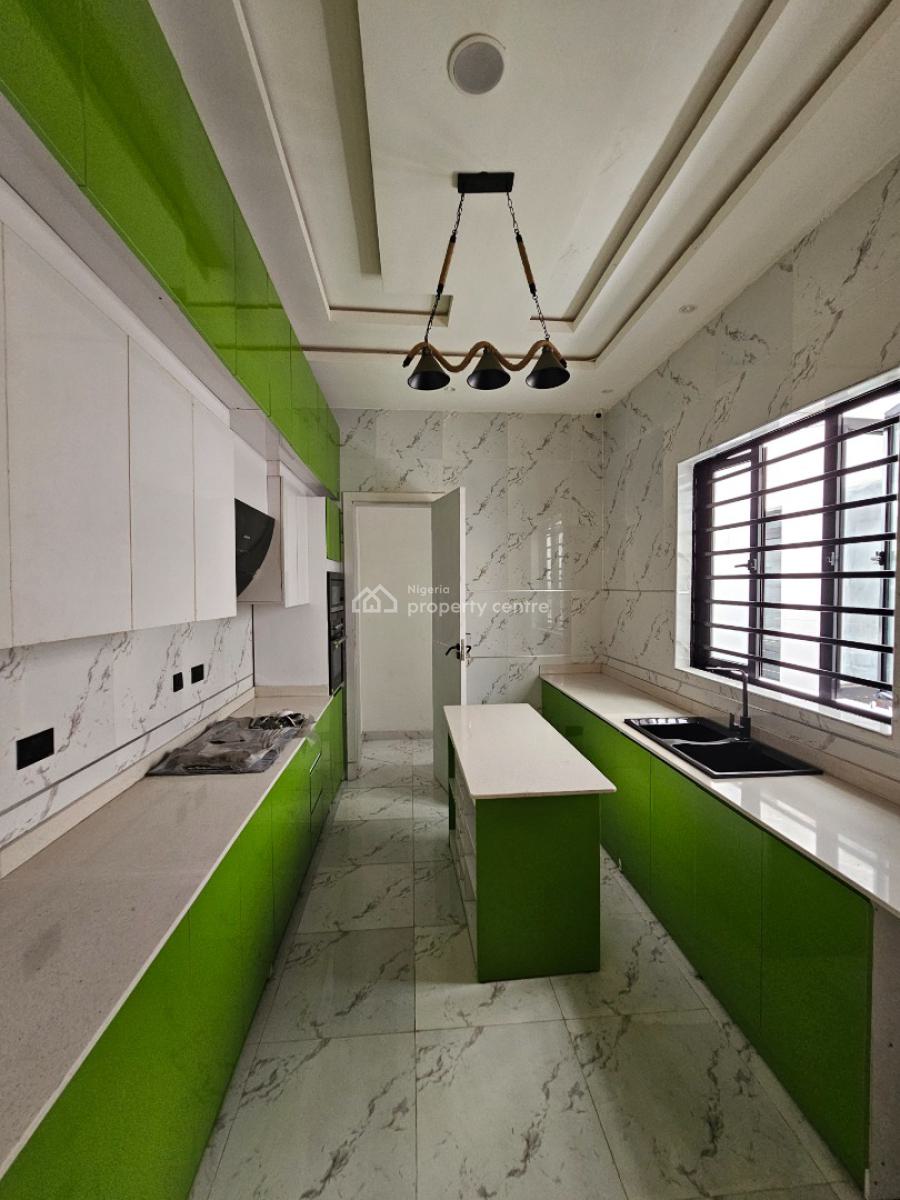 Lovely 4 Bedroom Fully Detached Duplex, Chevron, Lekki, Lagos, Detached Duplex for Rent