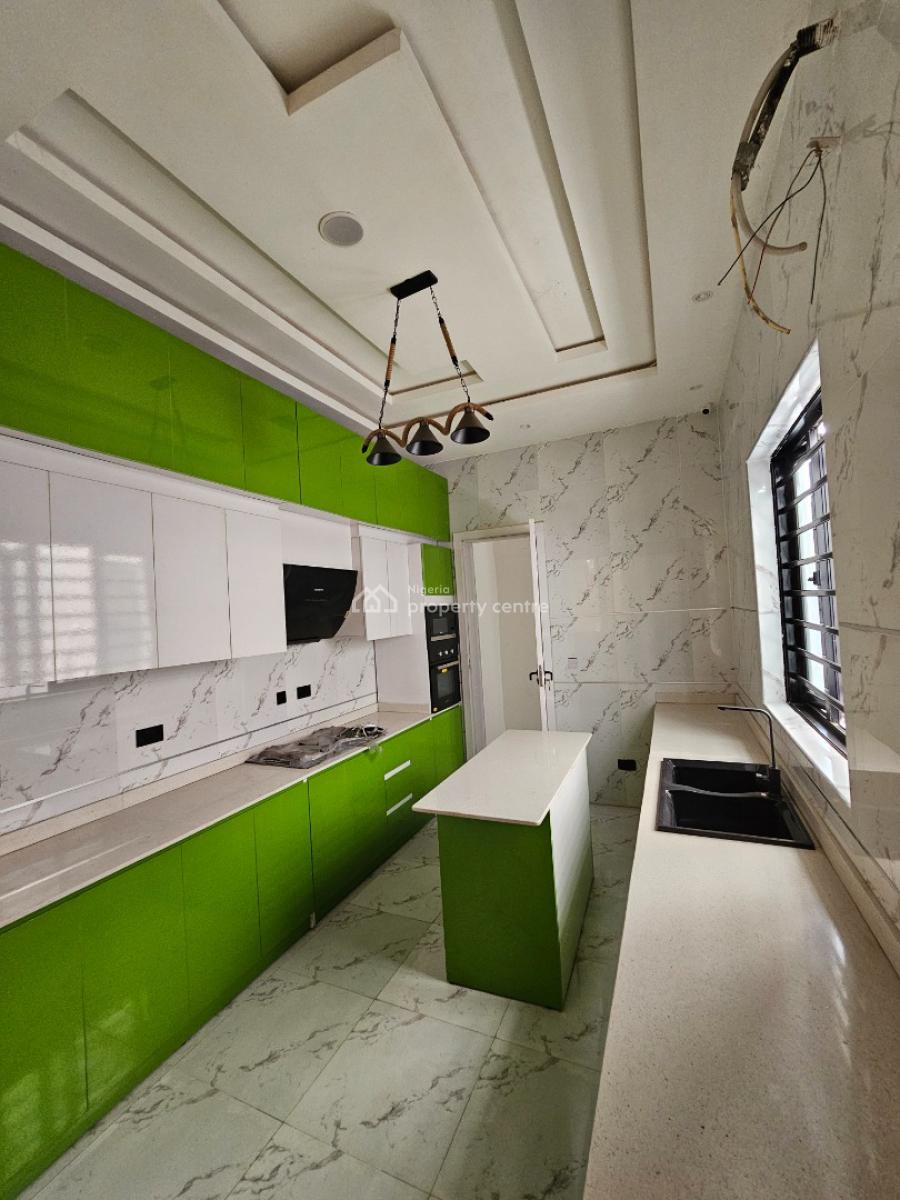 Lovely 4 Bedroom Fully Detached Duplex, Chevron, Lekki, Lagos, Detached Duplex for Rent