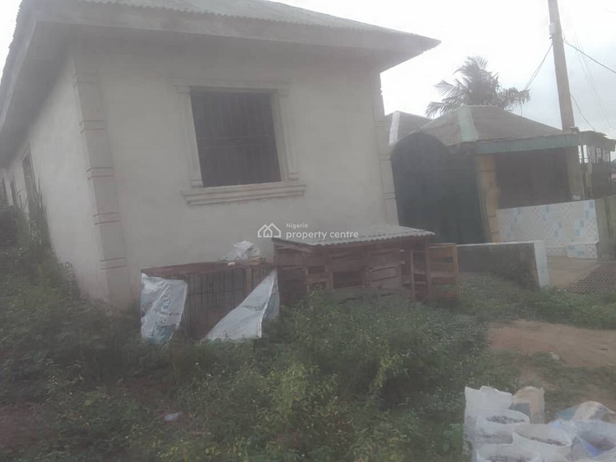 85 Percent Completed 3 Units of 2bedroomflats Roofed on Half Plot Land, Adekanmbi Street Back of Igbo-olomu Health Center Off Owutu Ishawo Roa, Isawo, Ikorodu, Lagos, House for Sale