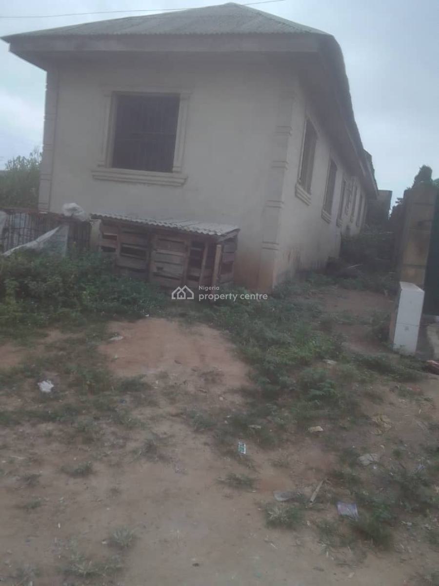 85 Percent Completed 3 Units of 2bedroomflats Roofed on Half Plot Land, Adekanmbi Street Back of Igbo-olomu Health Center Off Owutu Ishawo Roa, Isawo, Ikorodu, Lagos, House for Sale