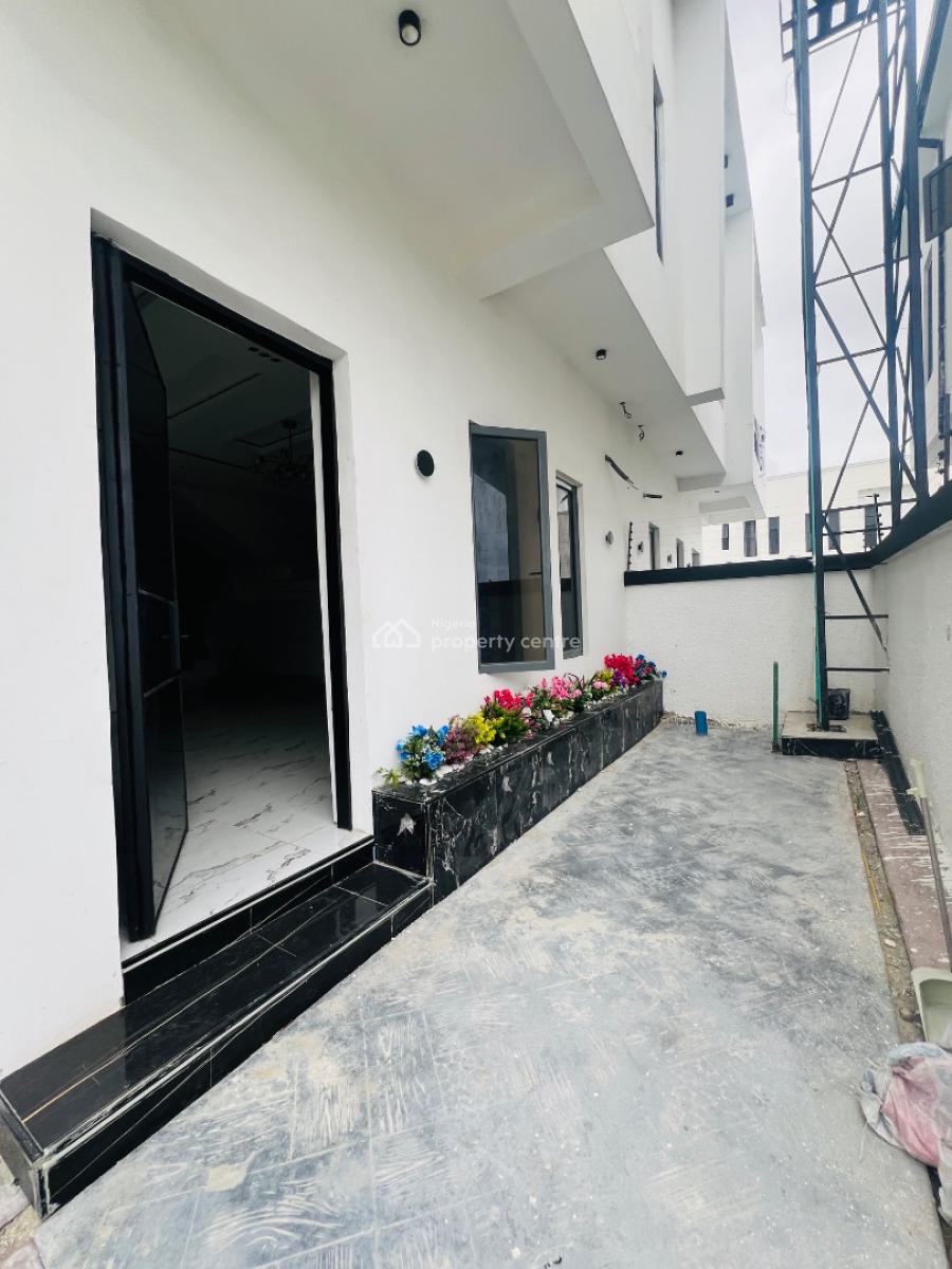 Well Finished 4 Bedroom Semi Detached Duplex with a Bq, Lekki Palm City Estate, Ajah, Lagos, Detached Duplex for Sale