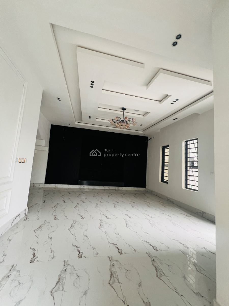 Well Finished 4 Bedroom Semi Detached Duplex with a Bq, Lekki Palm City Estate, Ajah, Lagos, Detached Duplex for Sale