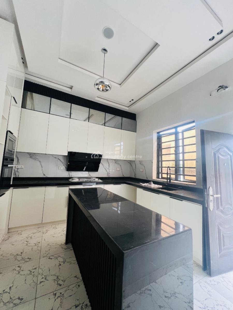 Well Finished 4 Bedroom Semi Detached Duplex with a Bq, Lekki Palm City Estate, Ajah, Lagos, Detached Duplex for Sale