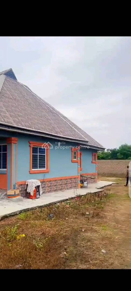 Modern 3 Bedroom Bungalow on One and Half Plot of Land, Ifesowapo Guffeti, Alabama Barracks, Abeokuta South, Ogun, Detached Bungalow for Sale