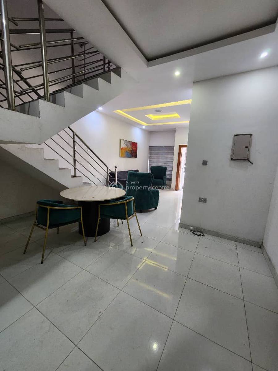 Fully Furnished 4bedroom Terrace Duplex with Garage.., Agungi, Osapa, Lekki, Lagos, Terraced Duplex for Rent