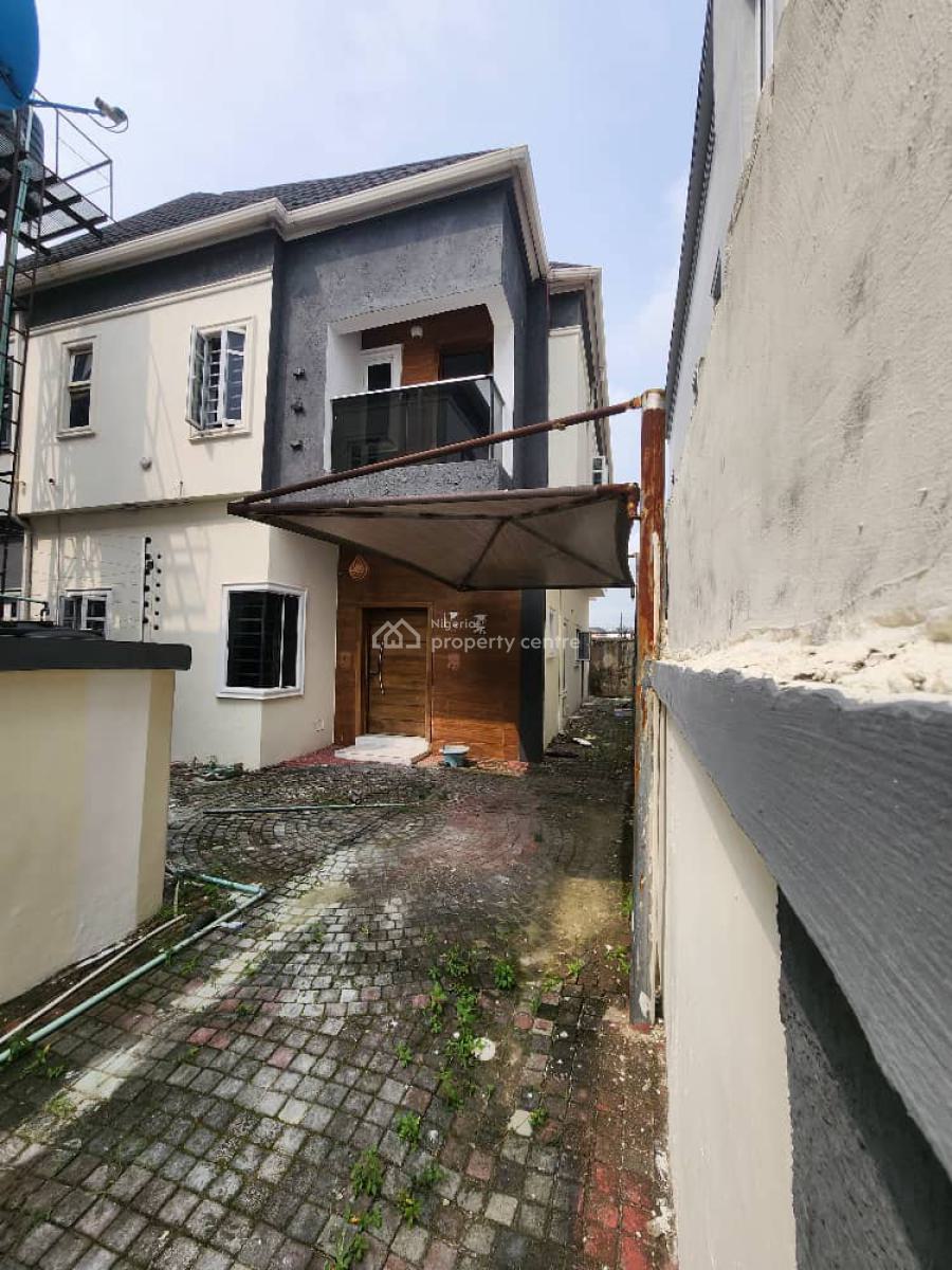 4bedroom Semi Detached Duplex with 4 Cars Parking Space ..., Chevron, Lekki, Lagos, Semi-detached Duplex for Sale