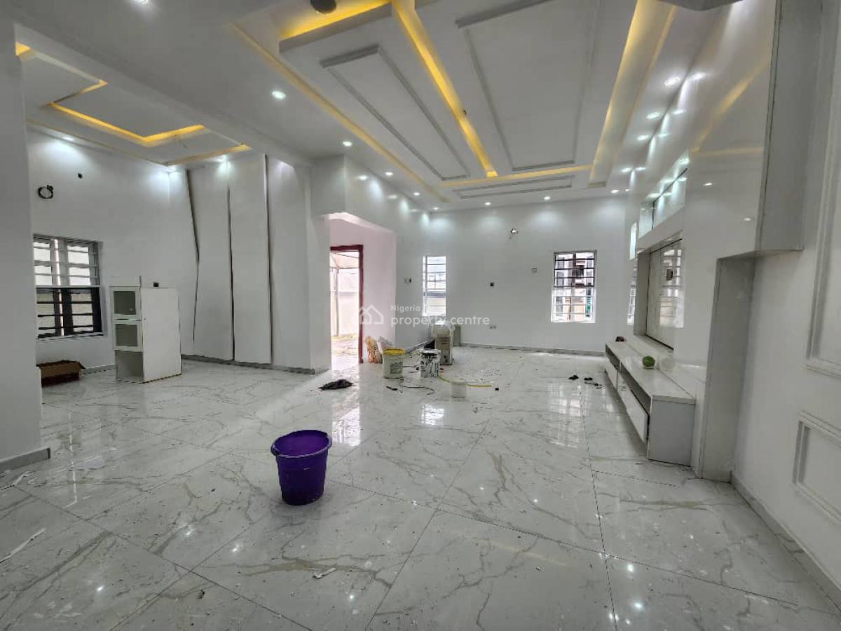 4bedroom Semi Detached Duplex with 4 Cars Parking Space ..., Chevron, Lekki, Lagos, Semi-detached Duplex for Sale