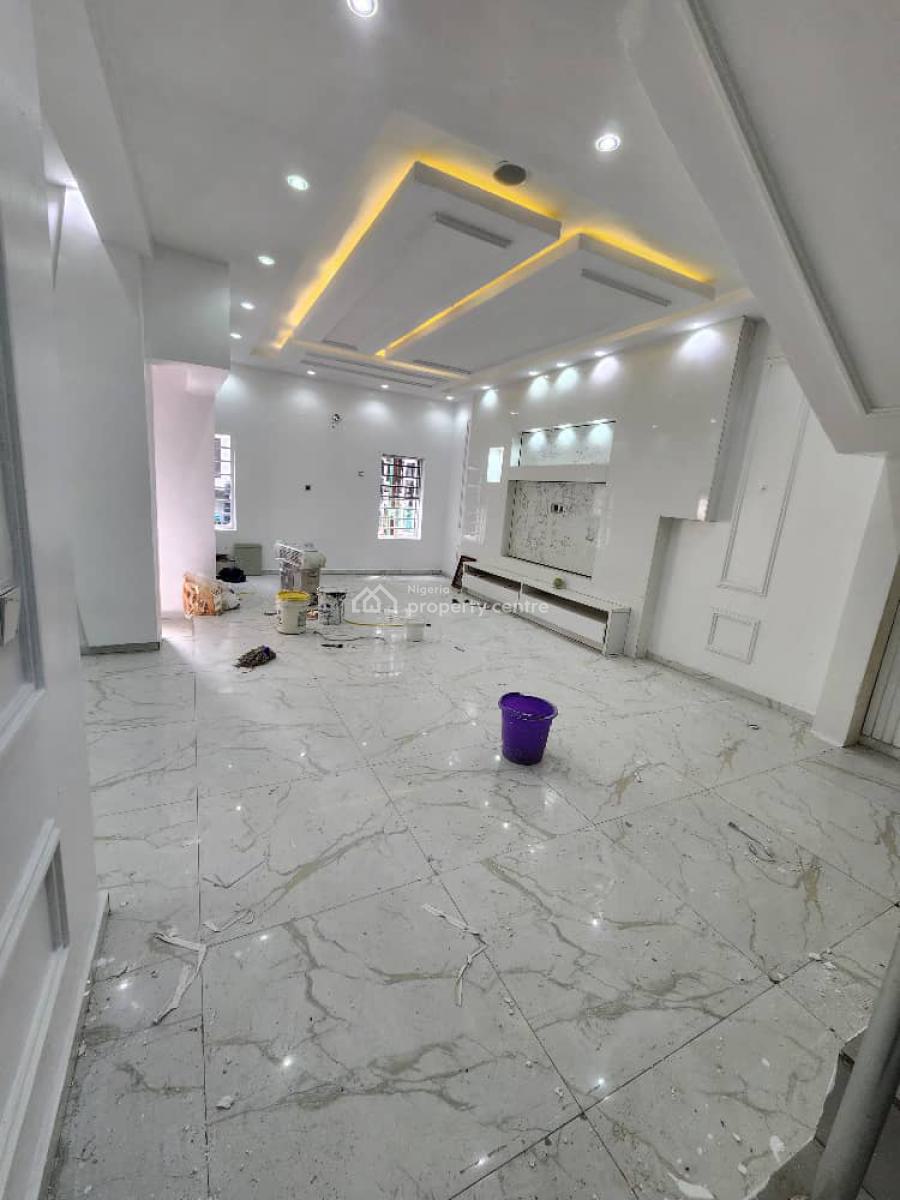 4bedroom Semi Detached Duplex with 4 Cars Parking Space ..., Chevron, Lekki, Lagos, Semi-detached Duplex for Sale