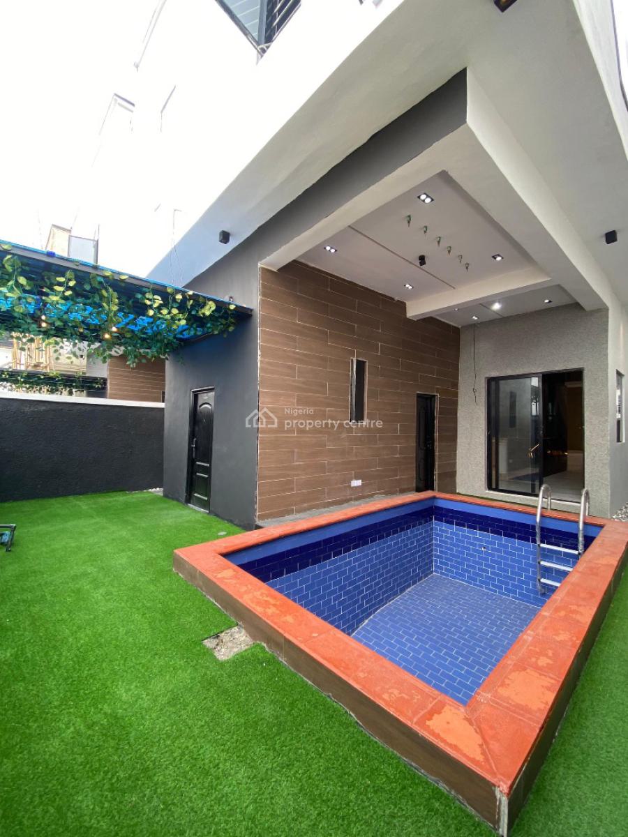 5 Bedroom Fully Detached Duplex with Bq and Swimming Pool, Lekki Palm City, Ajah, Lagos, Detached Duplex for Sale