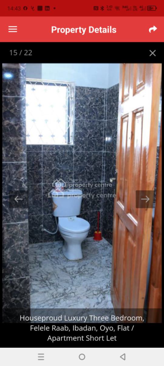 Quality Rooms Next to Lead City, Felele Rab, Felele Layout, Ibadan, Oyo, Self Contain (single Rooms) for Rent