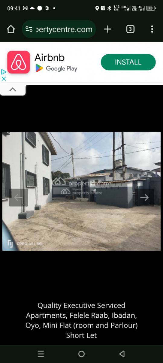 Quality Rooms Next to Lead City, Felele Rab, Felele Layout, Ibadan, Oyo, Self Contain (single Rooms) for Rent