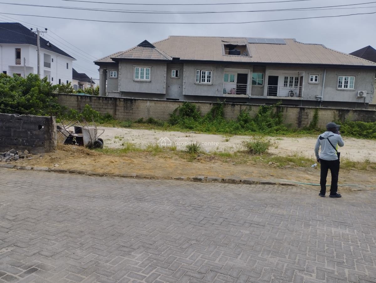 Serviced Corner Piece Plot at Peninsula Gardens Ajah, Peninsula Gardens Estate, Sangotedo, Ajah, Lagos, Residential Land for Sale