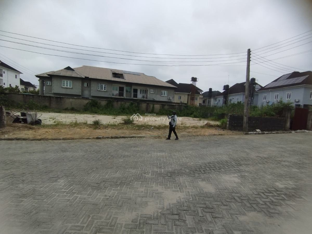 Serviced Corner Piece Plot at Peninsula Gardens Ajah, Peninsula Gardens Estate, Sangotedo, Ajah, Lagos, Residential Land for Sale