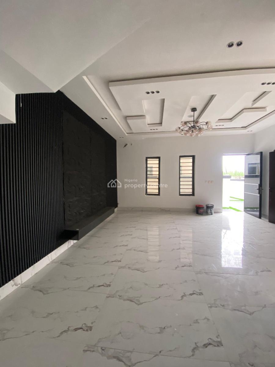 4 Bedroom Semi Detached Duplex with a Room Bq, Lekki Palm City, Ajah, Lagos, Semi-detached Duplex for Sale