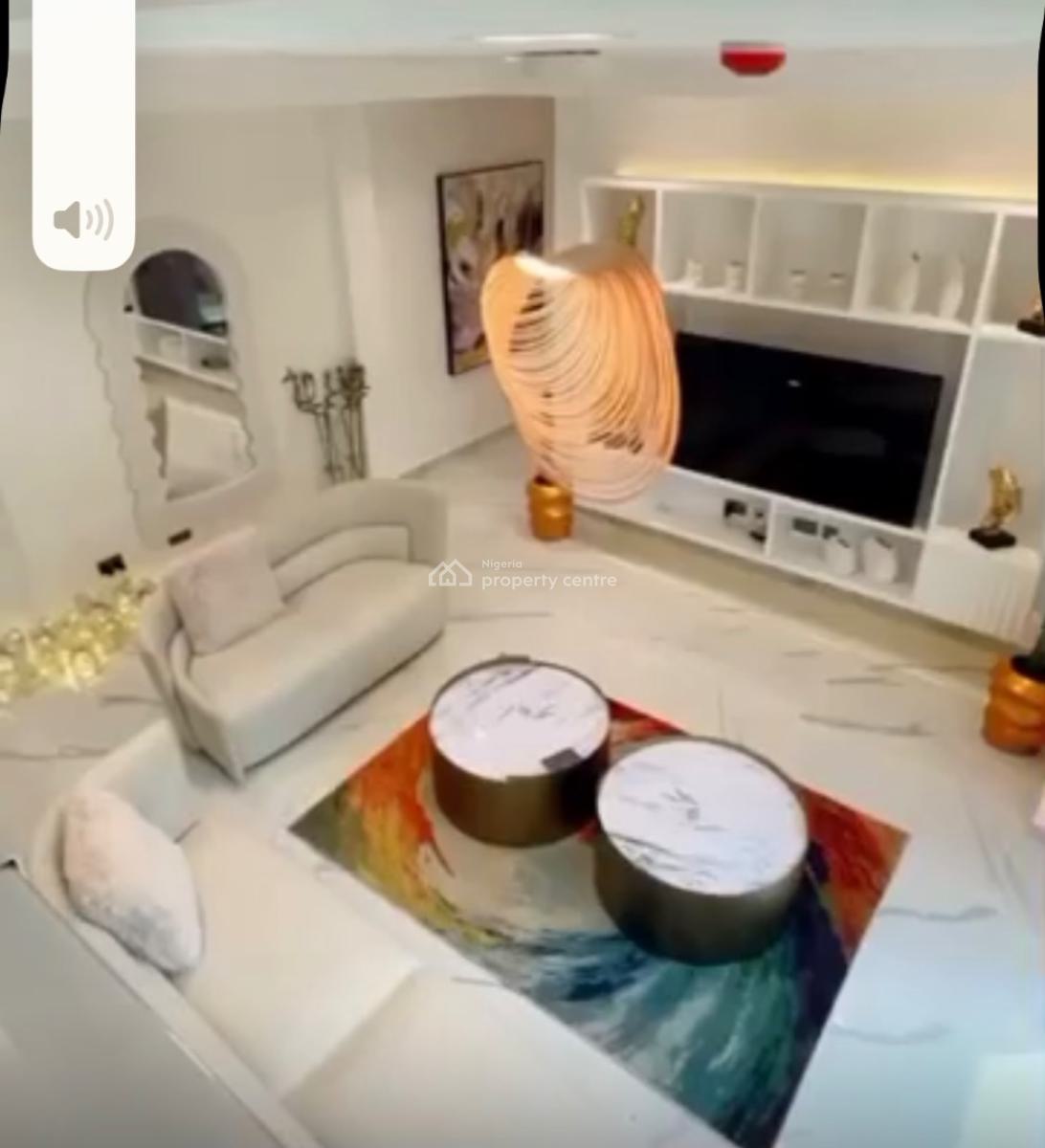 Fully Furnished & Serviced 3 Bedroom Maisonette + Swimming Pool, Lekki Phase 1, Lekki, Lagos, House for Rent