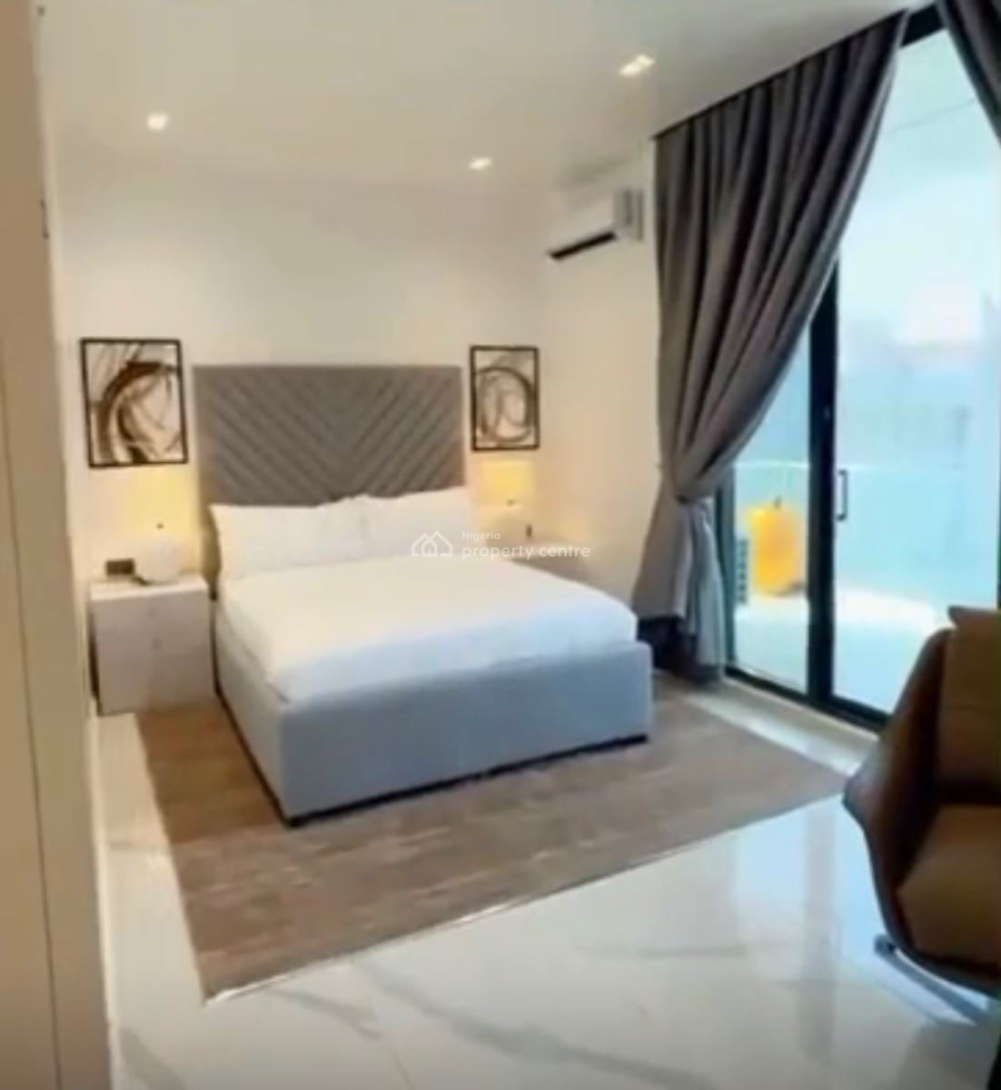 Fully Furnished & Serviced 3 Bedroom Maisonette + Swimming Pool, Lekki Phase 1, Lekki, Lagos, House for Rent