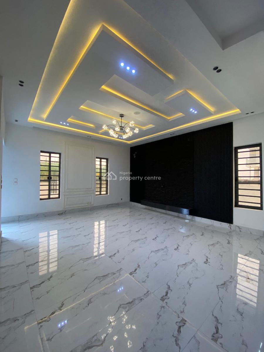 4 Bedroom Fully Detached Duplex with a Room Bq, Lekki Palm City, Ajah, Lagos, Detached Duplex for Sale