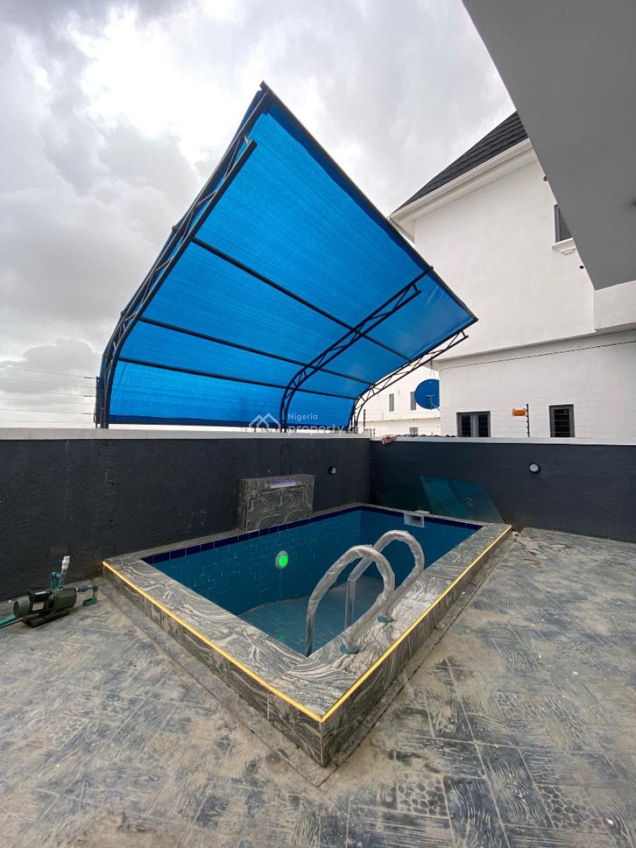 5 Bedroom Detached Duplex with Bq, Swimming Pool, Box Room, Lekki Palm City, Ajah, Lagos, Detached Duplex for Sale