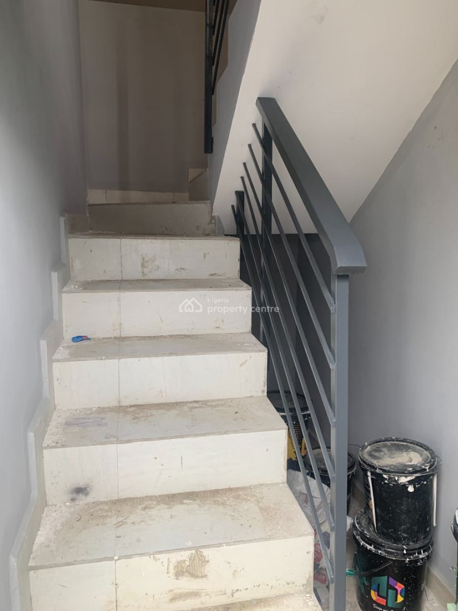 Brand New Selfcon Upstairs with Private Stairescase, Abijo, Lekki N Estate, Ajah, Lagos, Self Contain (single Rooms) for Rent